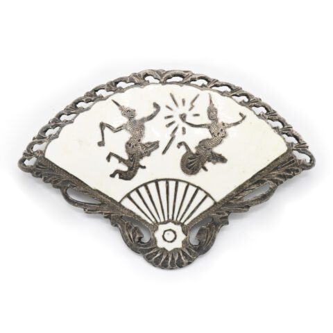 Siam Sterling Silver Mekhala Brooch