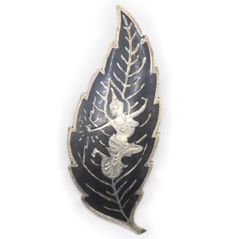 Siam Sterling Silver & Niello Mekhala Brooch
