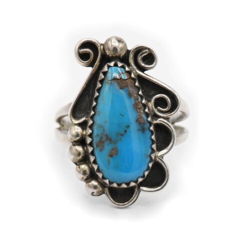 Sterling Silver & Turquoise Ring