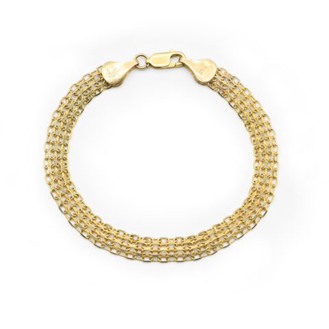 Sterling Silver Articulated Bracelet