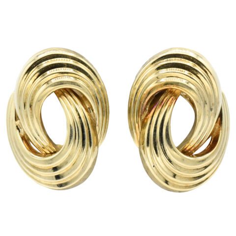 14K Yellow Gold Earrings