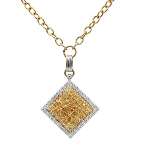 14k Gold & Diamond Necklace