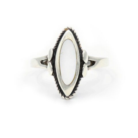 Sterling Silver & Mother of Pearl Ring