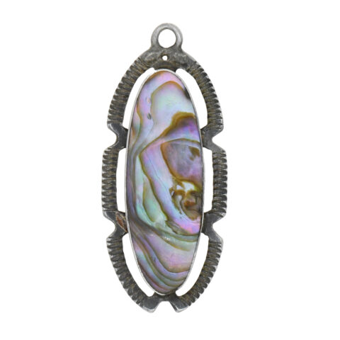 Sterling Silver & Mother Of Pearl Pendant