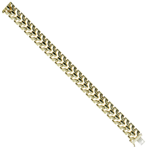 Milor 14K Yellow Gold Articulated Bracelet