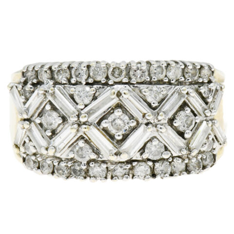 10K Gold & Diamond Ring