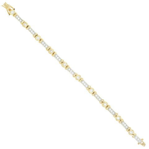 Gold Vermeil & CZ Bracelet