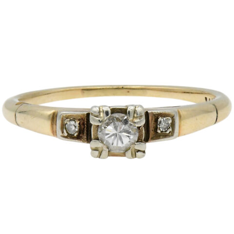 14K Gold & Diamond Ring