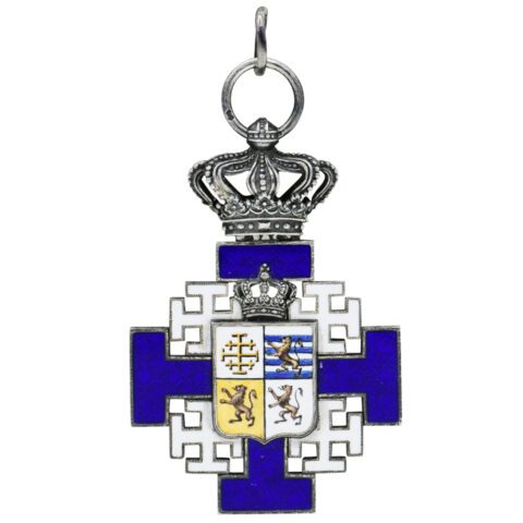 800 Silver France Order Of Melusine Enamel Medal