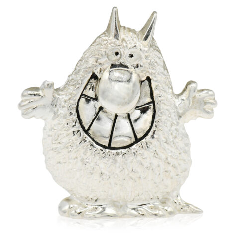 Sterling Silver Friendly Monster Brooch Circa 2006