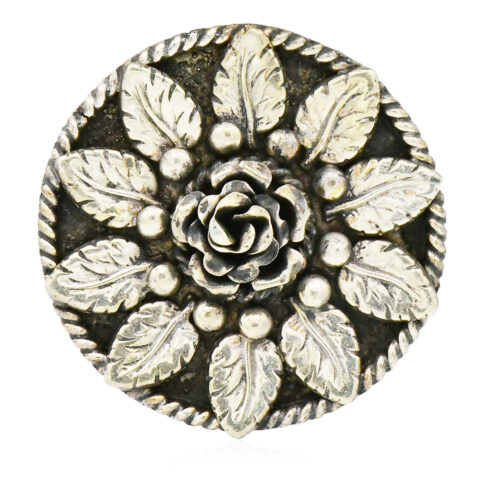 Sterling Silver Italian Brooch