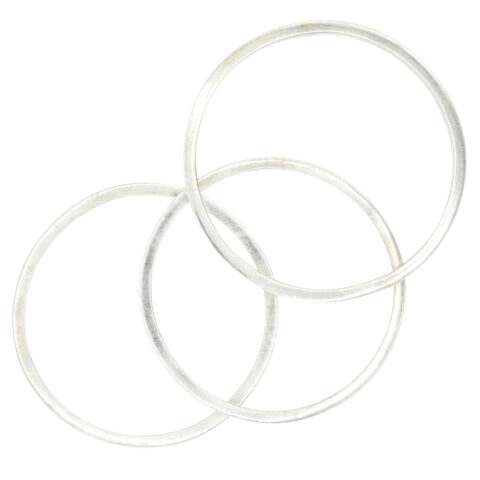 Taxco Reven Sterling Silver Bangle Bracelet Set