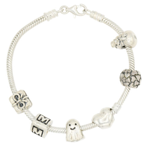 Sterling Silver Charm Bracelet
