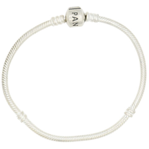 Pandora Snake Chain Barrel Clasp Bracelet