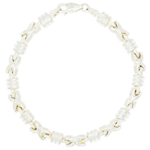 Sterling Silver Italian Link Bracelet