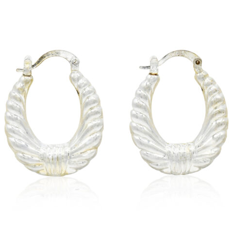 Sterling Silver Hoop Earrings