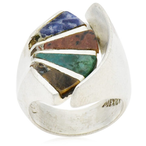 AMD Sterling Silver & Turquoise Ring