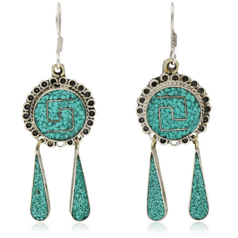 Sterling Silver & Turquoise Earrings